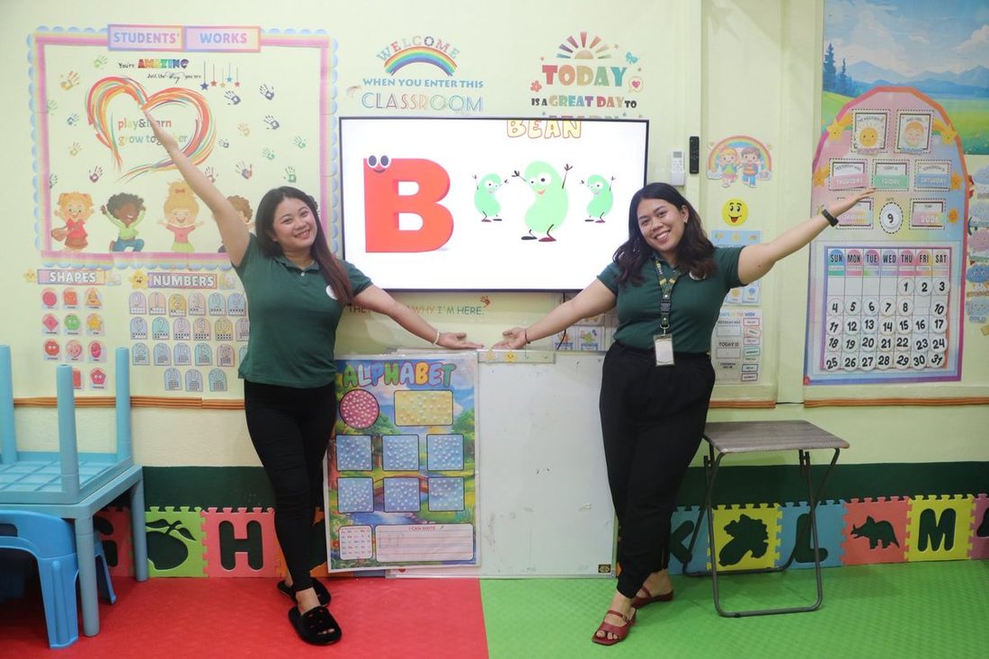 Children learning and playing at Bellevue Playgroup and Tutorial Cebu