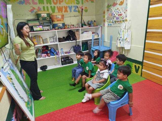 A group of little learners at Bellevue